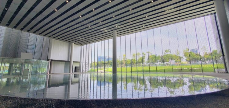 揭開台中綠美圖建築面紗 全臺最輕巧透明藝術地標即將亮相