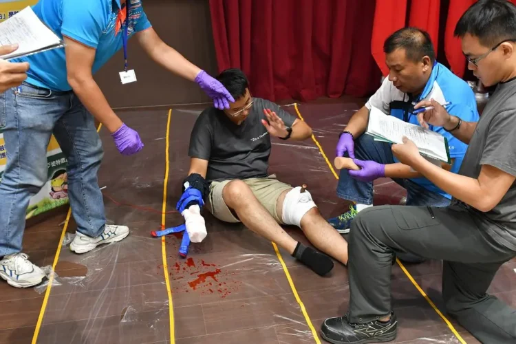 臺中市舉辦民力技能競賽 警民合作強化防衛與救護應變力 臺中市舉辦民力技能競賽 警民合作強化防衛與救護應變力