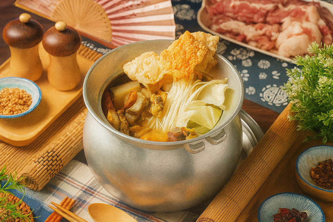 新北中和羊肉爐新風格 用薑黃取代麻辣 用時間熬出日常滋味 新北中和羊肉爐新風格 用薑黃取代麻辣 用時間熬出日常滋味