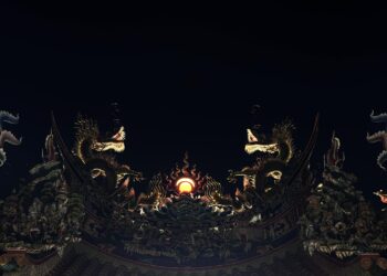 夜空中的雙龍吐珠 杜聖聰解密竹蓮寺文化密碼