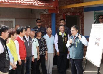 賴清德總統視察臺南新營災後復建 臺南市長黃偉哲：感謝中央地方攜手讓市民安心回家