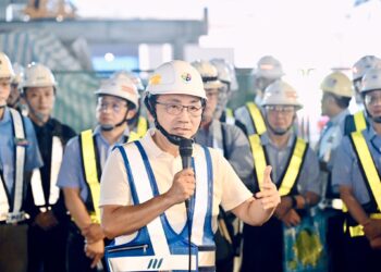 新北市萬大中和線進度達81.7% 新北市長侯友宜:力拚2027年完工 全線14分鐘直達中正紀念堂 新北市萬大中和線進度達81.7% 新北市長侯友宜:力拚2027年完工 全線14分鐘直達中正紀念堂