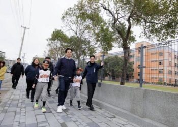 兌現高虹安市長通學步道承諾 邱臣遠：打造安心通學路