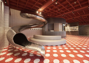 台中設計旅店大廳溜滑梯超吸睛 得獎無數國旅住宿亮點