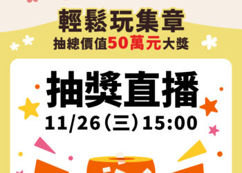 82份豪禮大放送「尋Way花路」11/26 15:00線上開獎 獎項總價值飆破50萬 82份豪禮大放送「尋Way花路」11/26 15:00線上開獎 獎項總價值飆破50萬