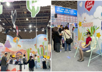 華航ITF旅展攤位超吸睛 AI空姐、Care Bears熊熊聯名！網友驚呼：根本主題樂園！