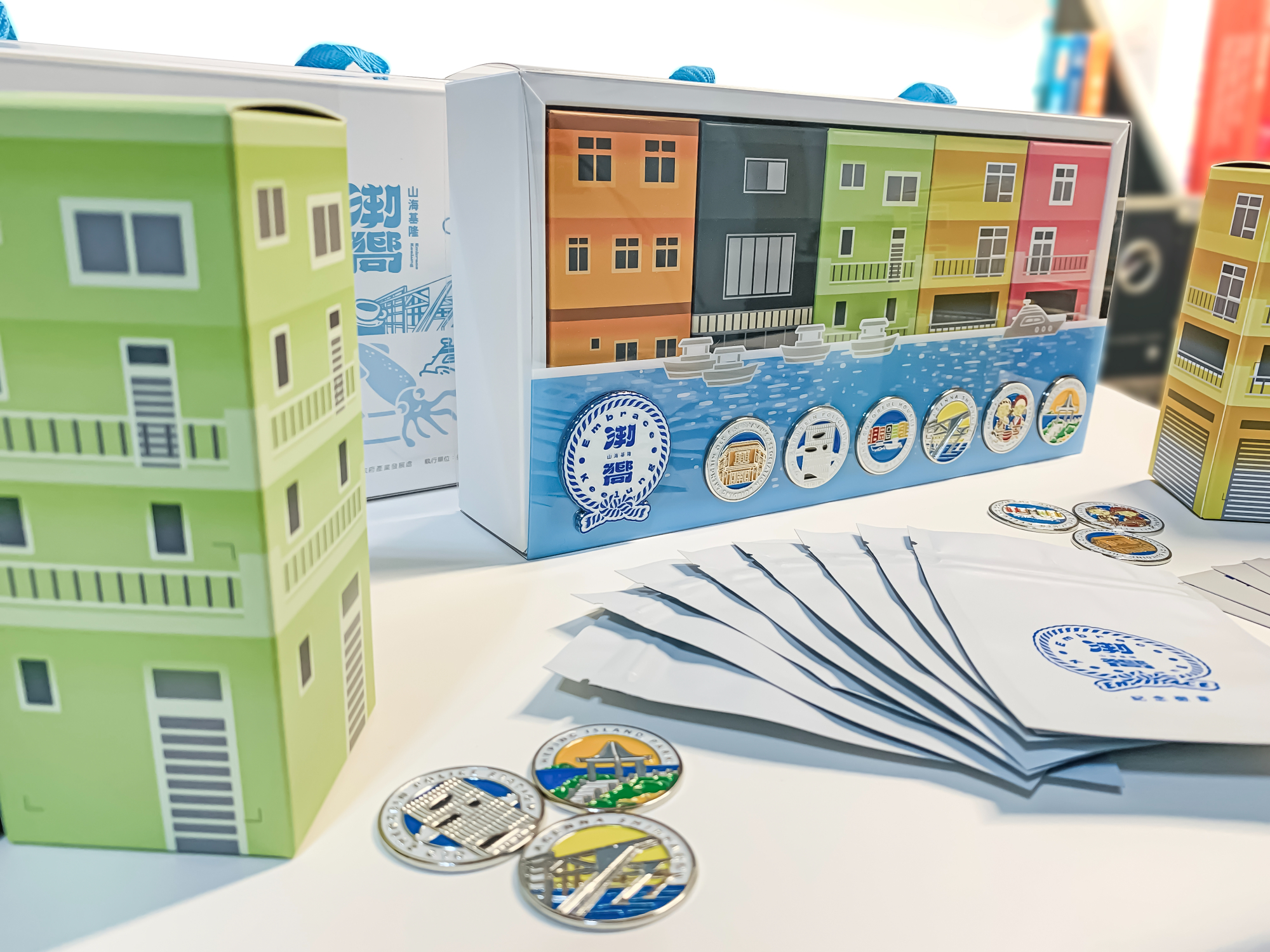 基隆限定收藏熱潮！消費滿199元抽「正濱徽章盲袋」收藏一座漁港的色彩