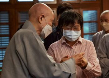 內政部長劉世芳拜會證嚴法師 感謝慈濟協助防救災 並期續全國防災密切合作