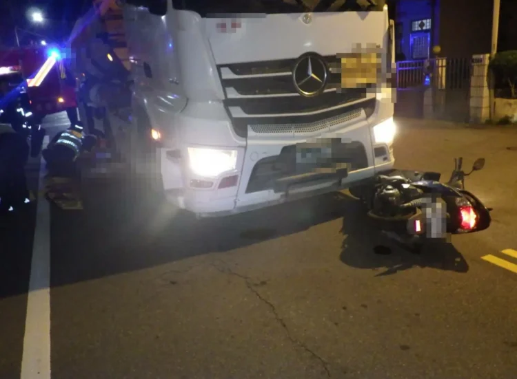 大雅砂石車違規上路撞機車 騎士送醫不治駕駛移送法辦