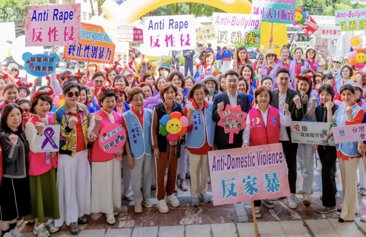 愛不沉默、橘色溫暖全臺！國際蘭馨45分會首度13區同步連線 啟動1125反性別暴力遊行