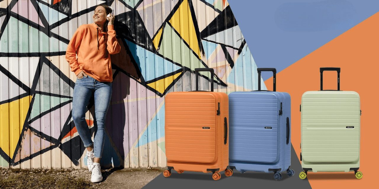 輕旅世代新選擇 萬國通路推上掀式行李箱KK98 UNIVO 旅途整理更從容