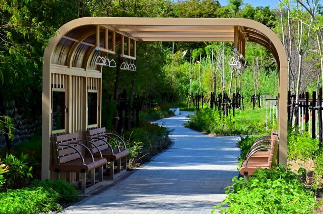 療癒感爆棚！臺中后里泰安鐵道文化園區新風貌亮相 提升遊客休憩體驗