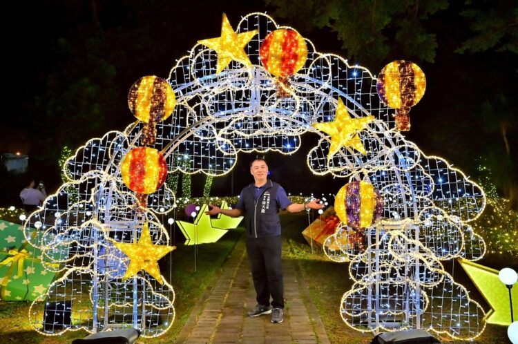 2025石岡花漾藝術燈節12/24點燈 民政局長力推夢幻光影山城