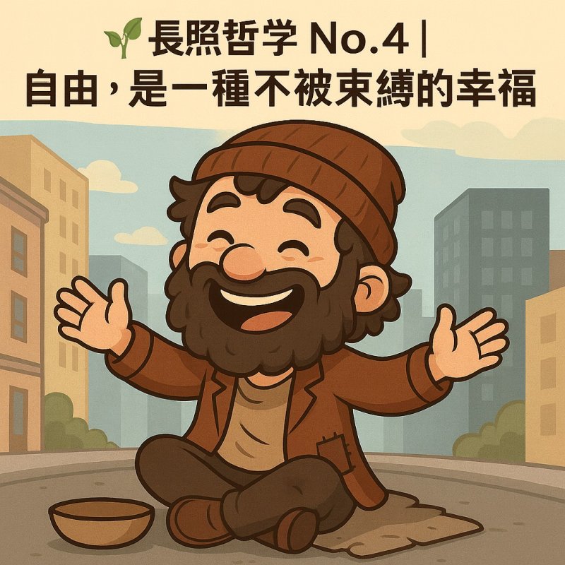 【長照哲學·易經 ·決策No.10】自由，是一種不被束縛的幸福