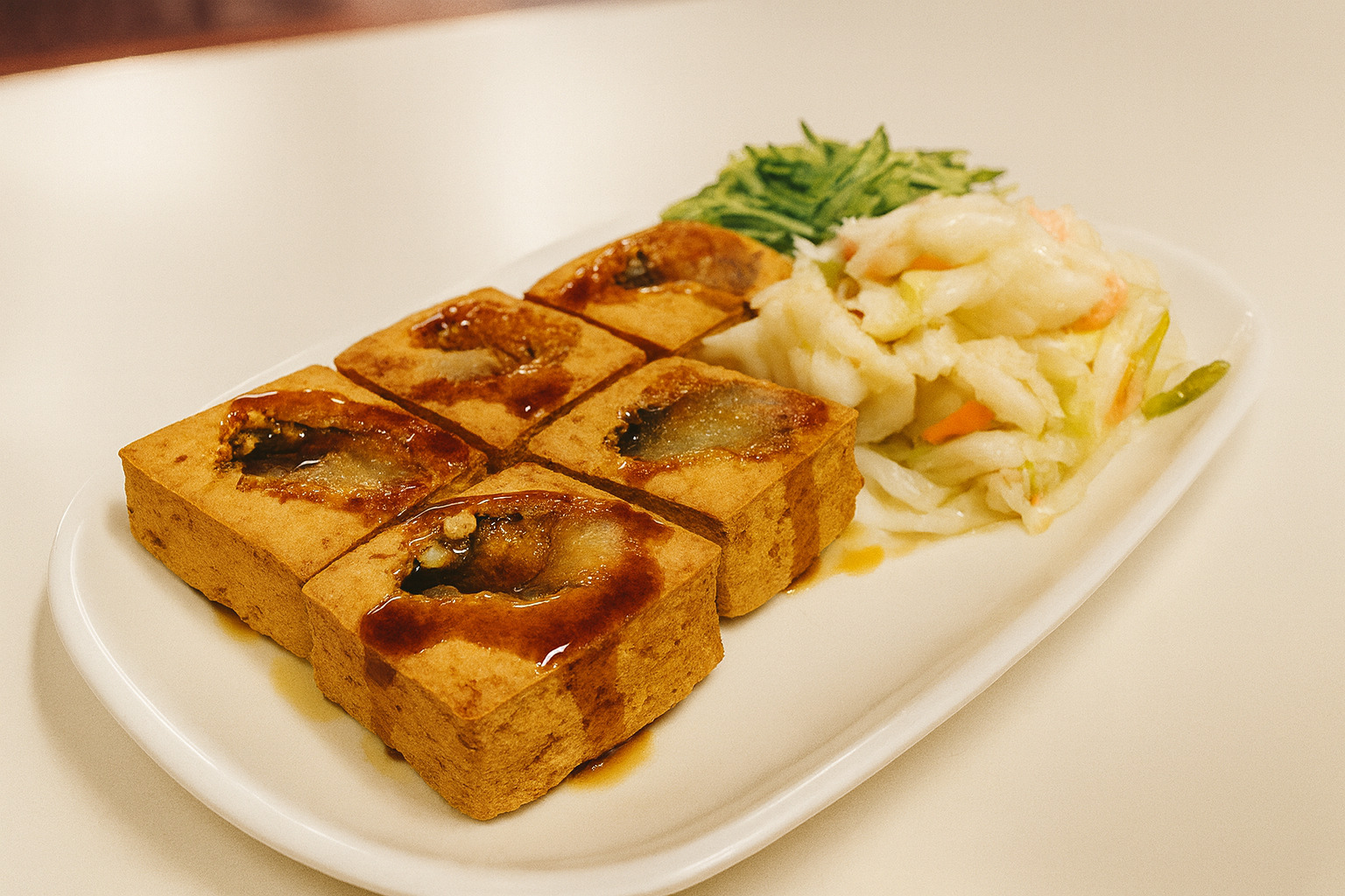 南屯人氣麵線糊推薦 現炸臭豆腐完美搭配 巷弄小吃必吃組合