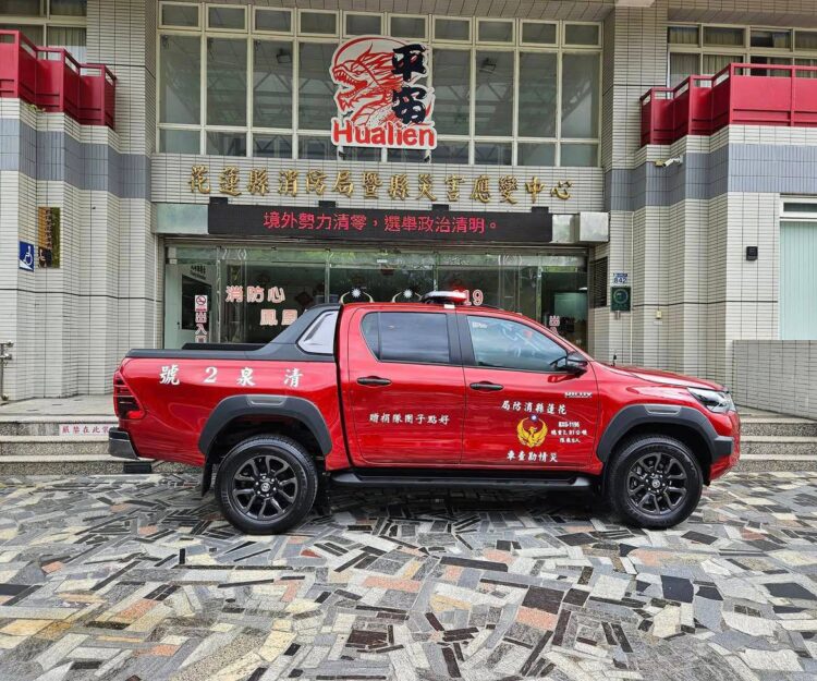 好點子團隊捐贈消防勤務車輛挺花蓮 攜手消防局強化第一線救災能量