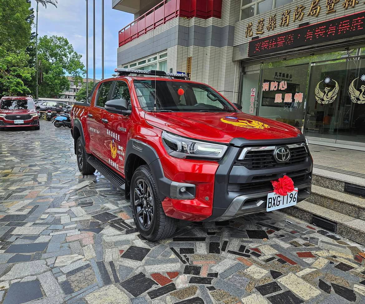 好點子團隊捐贈消防勤務車輛挺花蓮 攜手消防局強化第一線救災能量