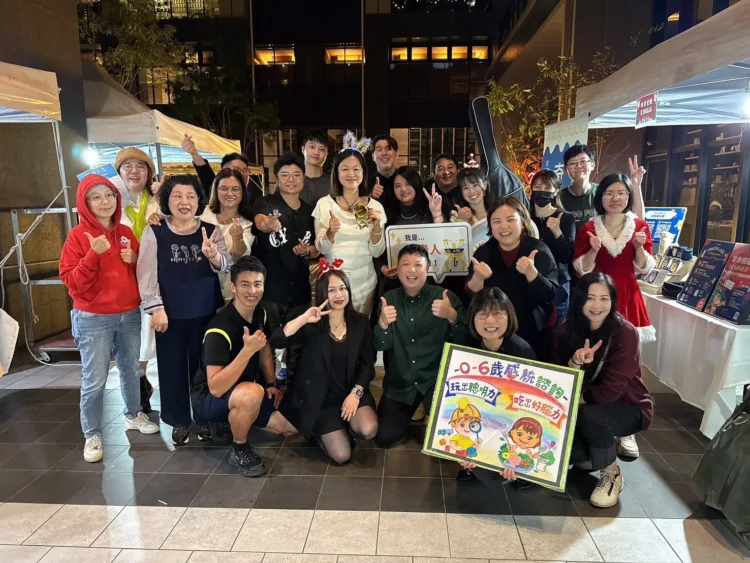 紐約國際教育機構執行長柳懿真攜手 BNI 新竹 A 區元鑽分會 竹科悦揚社區北歐聖誕市集溫馨登場