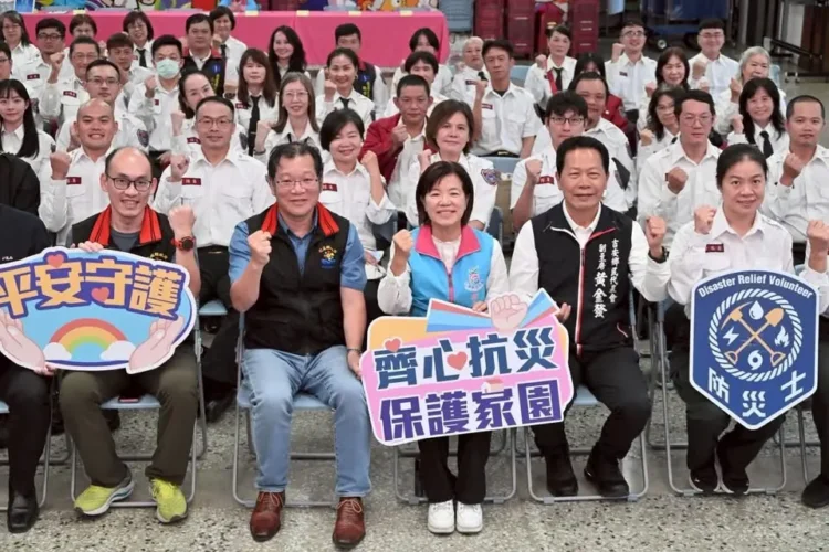 游淑貞感謝消防民力守護家園 辦理防救災百名義消志工表揚