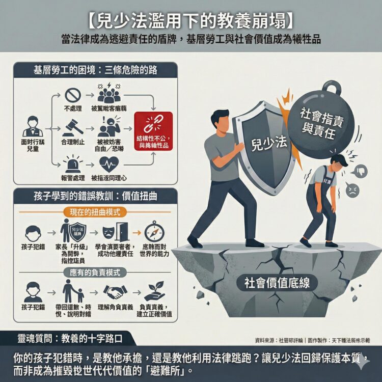 《兒少法》濫用下的教養崩塌 《兒少法》濫用下的教養崩塌