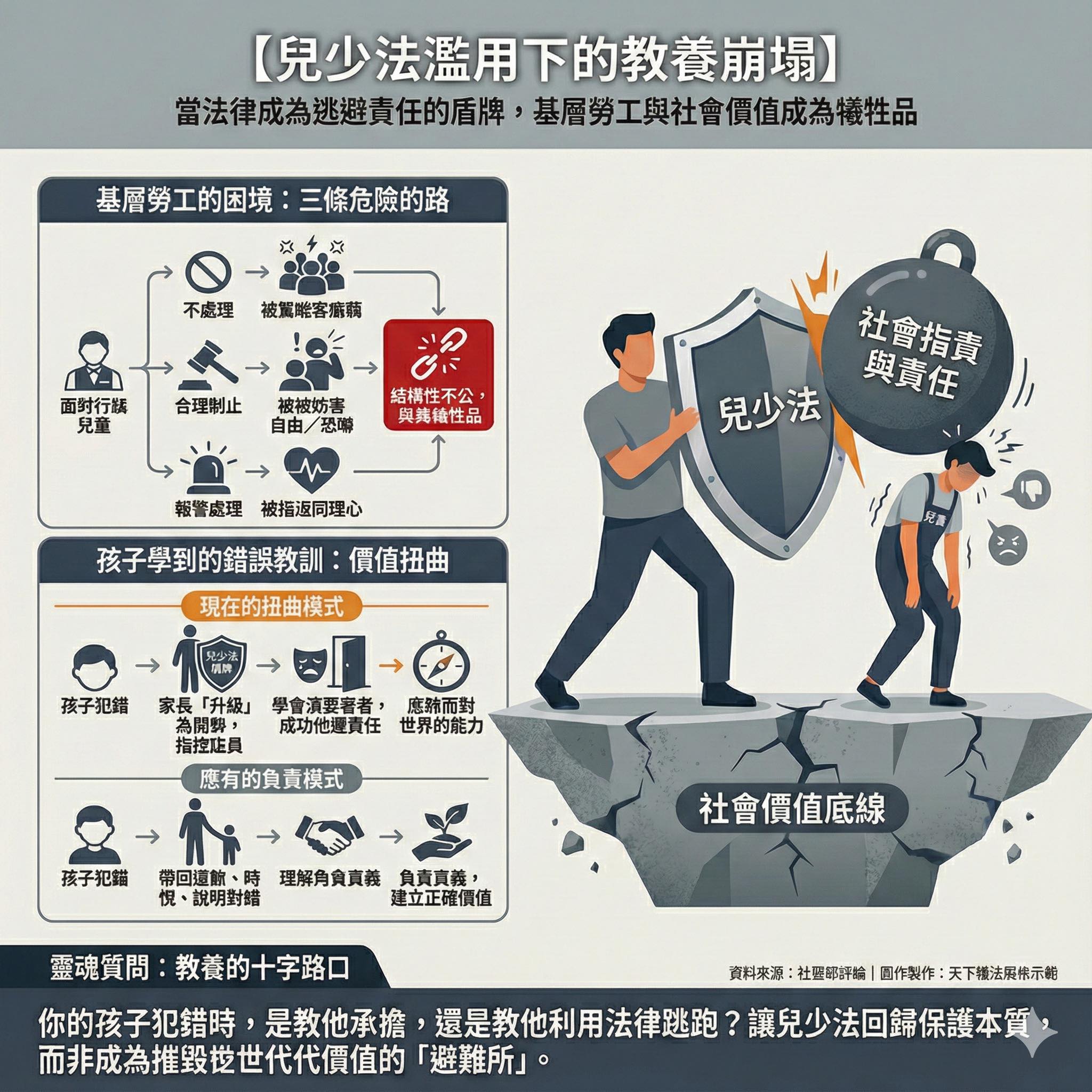 《兒少法》濫用下的教養崩塌