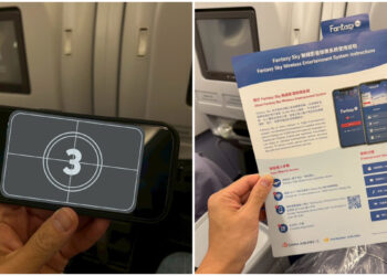 搭華航A330竟能用個人手機追片?旅客實測太順手 網友直呼想試試! 搭華航A330竟能用個人手機追片?旅客實測太順手 網友直呼想試試!