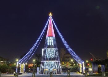 2025臺南聖誕燈節盛大登場：河樂燈區光之旅程與新營文化中心雲之曙光打造冬日奇幻光影世界