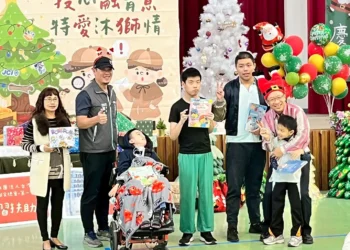 歲末最暖校園！南投特教學校聖誕活動 獅子會、青商會送祝福