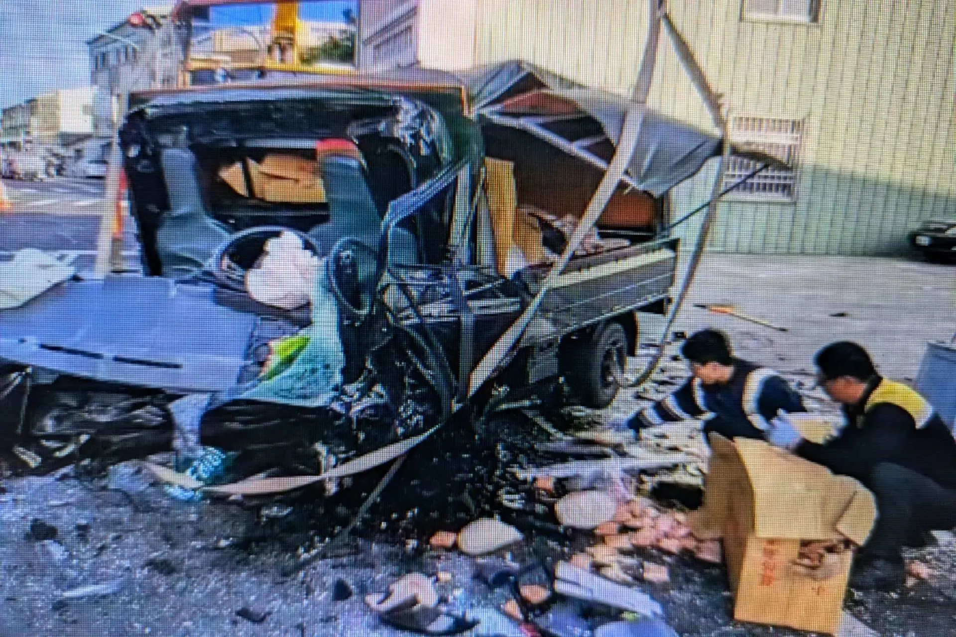 斗南彎道路口重大死亡車禍 直行衝撞對向釀2死1重傷