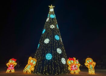 淡水金色水岸聖誕光雕12月20日點燈 六大主題場景打造冬季浪漫夜景