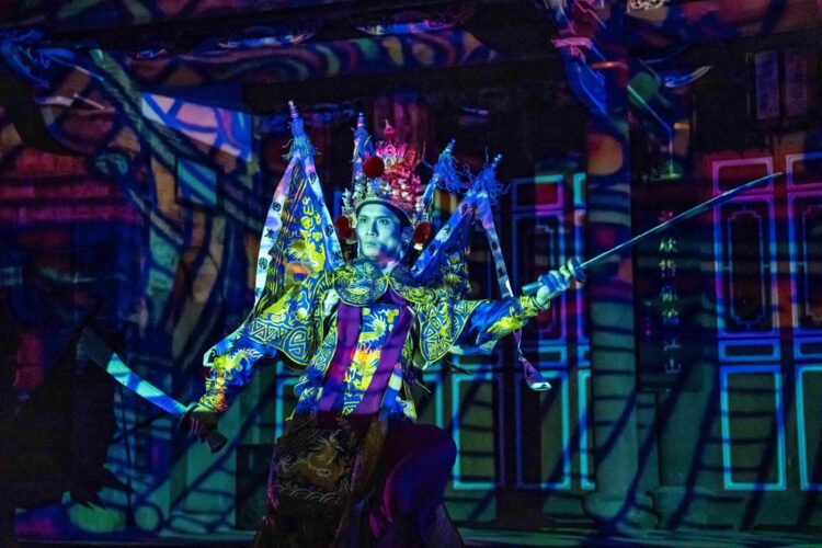 新北市《月光之戀 仙履林園》光雕展演12月27日迎最終場 加長版演出壓軸登場