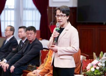 蕭美琴副總統接見金舵獎暨旭青獎得獎人 肯定守護青少年成為社會安全網堅實後盾