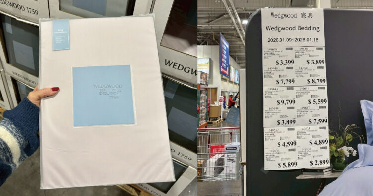 好市多Wedgwood名牌寢具特展2折起 第2天遭搶光急補貨