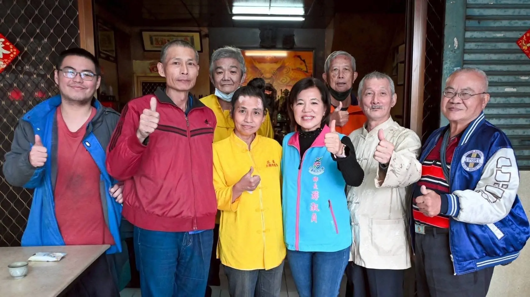 中華玄龍弘道會寒冬送暖吉安 游淑貞長期連結民間公益善行