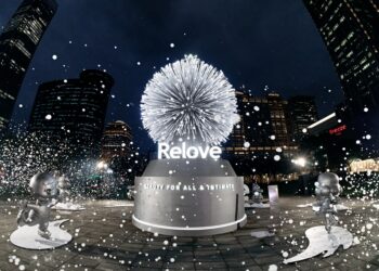 台灣之光！Relove《呼吸樹》紅到日本 與卡地亞等國際品牌並列亞洲人氣聖誕地標