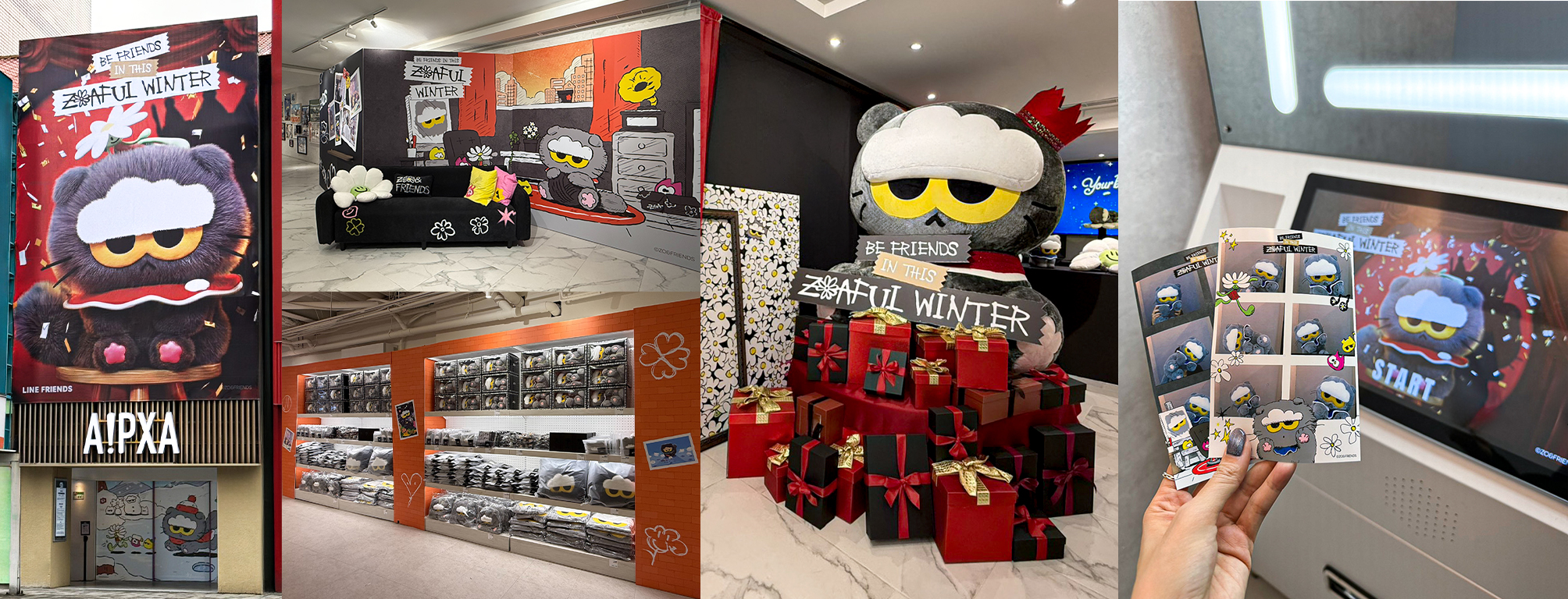 ZO&FRIENDS 第二波快閃店「ZOAful Winter POP-UP」23 日台北中山 AIPXA LAND 正式登場