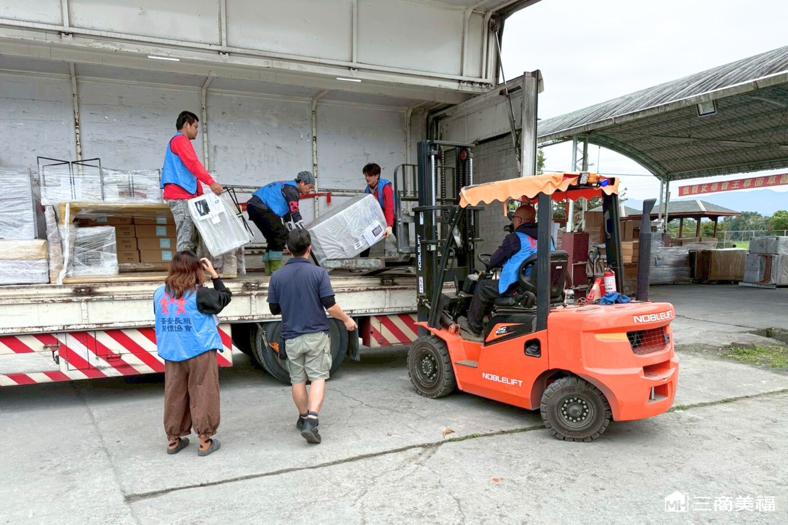 三商美福馳援花蓮 物資捐贈協助馬太鞍溪災後家園重整