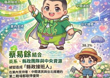 蔡易餘壓倒性勝出 嘉義初選背後的派系與民調戰