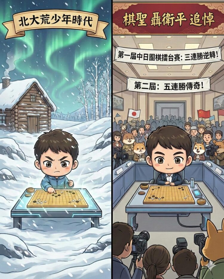 緬懷棋聖聶衛平的兩次逆轉