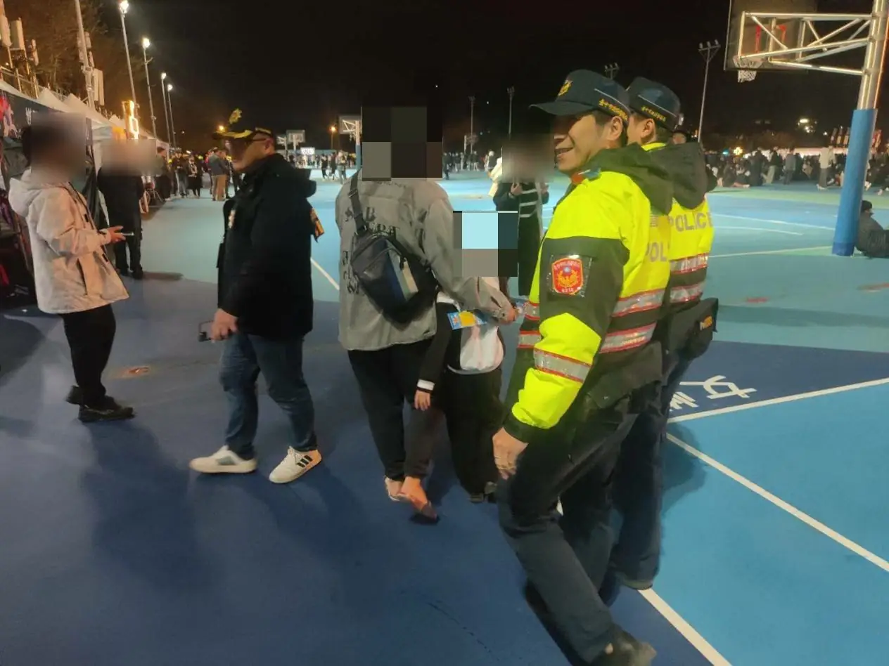 臺中跨年晚會警力綿密部署 7歲女童走失迅速尋獲與家人團聚