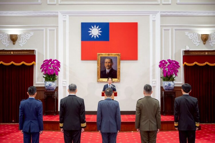 賴清德總統主持將官晉任授階典禮 強調強化戰備整備與指揮效能以守護國家安全