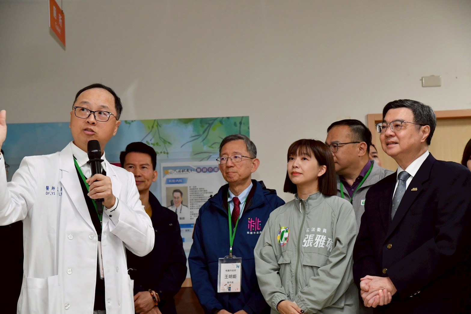 行政院長卓榮泰訪視大園敏盛醫院 肯定假日輕急症中心計畫落實 強化春節醫療量能保障國人健康