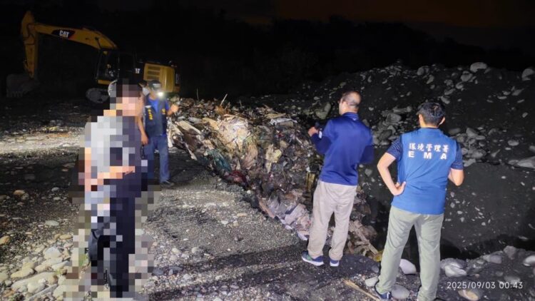 環管署結合檢警科技執法全面出擊 成功瓦解橫跨多縣市的非法棄置廢棄物犯罪集團