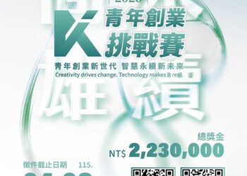 2026「永續高雄青創賽」1月12日徵件啟動 聚焦淨零轉型與數位科技創新 企業組首獎100萬元、總獎金223萬元