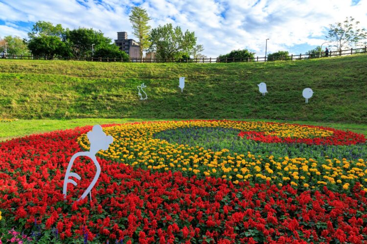 元旦不用跑遠！北市大溝溪花海爆美開拍中 隨手一拍就是桌布