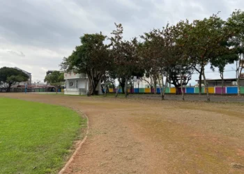 吉安國中運動操場整建啟動 紅土跑道改建PU跑道