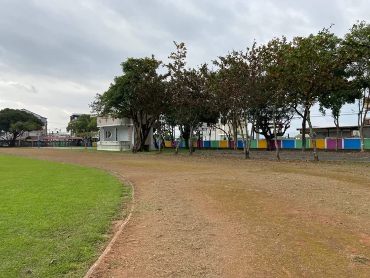 吉安國中運動操場整建啟動 紅土跑道改建PU跑道