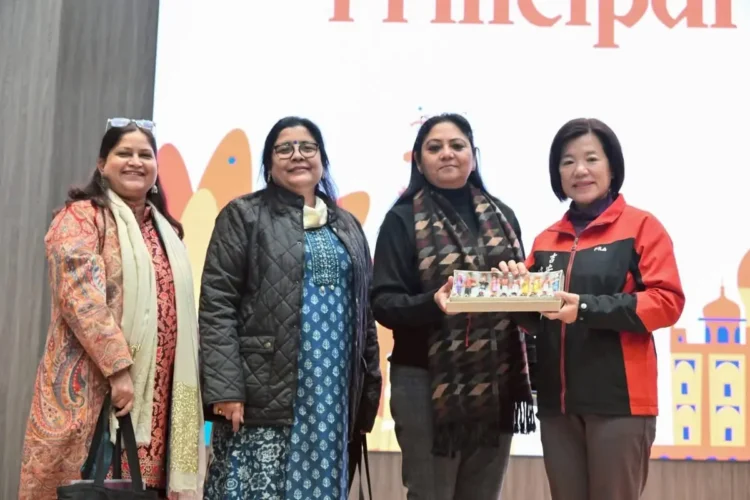 游淑貞 梁仲志 創新教育銜接國際視野 從印度到吉安 讓世界看見花蓮教育