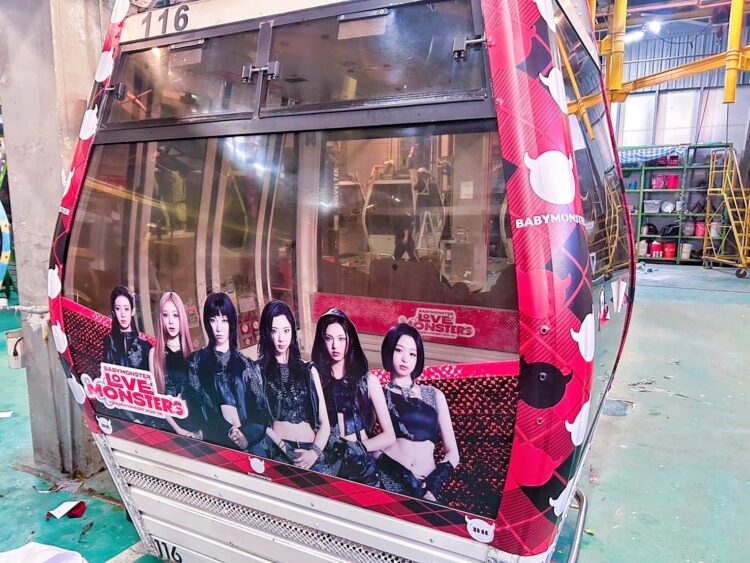 迎接2026年首場K-POP演唱會 BABYMONSTER首登臺北小巨蛋連唱兩天 應援熱潮一路延伸至貓空纜車寶怪主題車廂