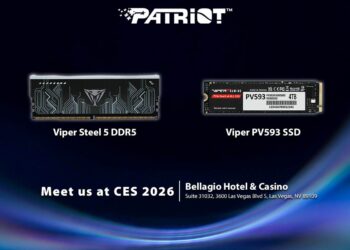 博帝科技亮相 CES 2026 發表全新 DDR5 記憶體與 PCIe Gen5 儲存方案 博帝科技亮相 CES 2026 發表全新 DDR5 記憶體與 PCIe Gen5 儲存方案